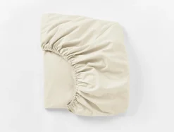 Coyuchi 300 TC Organic Percale Fitted Sheet twin xl< Fitted Sheets|Fitted Sheets