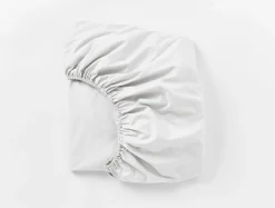 Coyuchi 300 TC Organic Percale Fitted Sheet twin xl< Fitted Sheets|Fitted Sheets