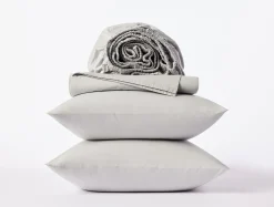 Coyuchi 300 TC Organic Percale Fitted Sheet twin xl< Fitted Sheets|Fitted Sheets