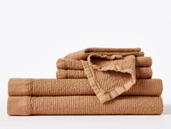 Coyuchi Adriatic Organic Towels - Set of 6< Bath Towels