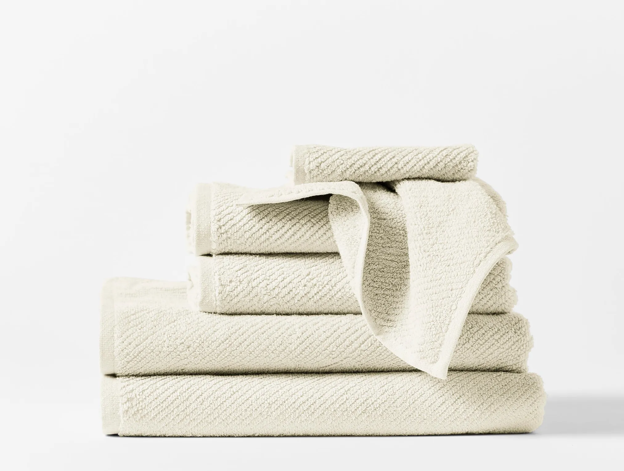 Coyuchi Air Weight® Organic Towels - Set of 6< Bath Towels