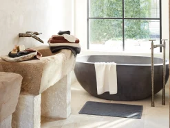Coyuchi Air Weight® Organic Twill Bath Mat< Bath Rugs