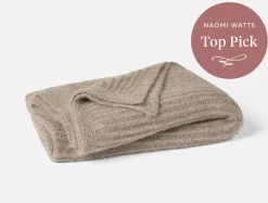 Coyuchi Andes Suri Alpaca Knit Throw< Throws