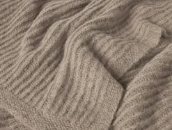 Coyuchi Andes Suri Alpaca Knit Throw< Throws