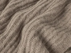 Coyuchi Andes Suri Alpaca Knit Throw< Throws