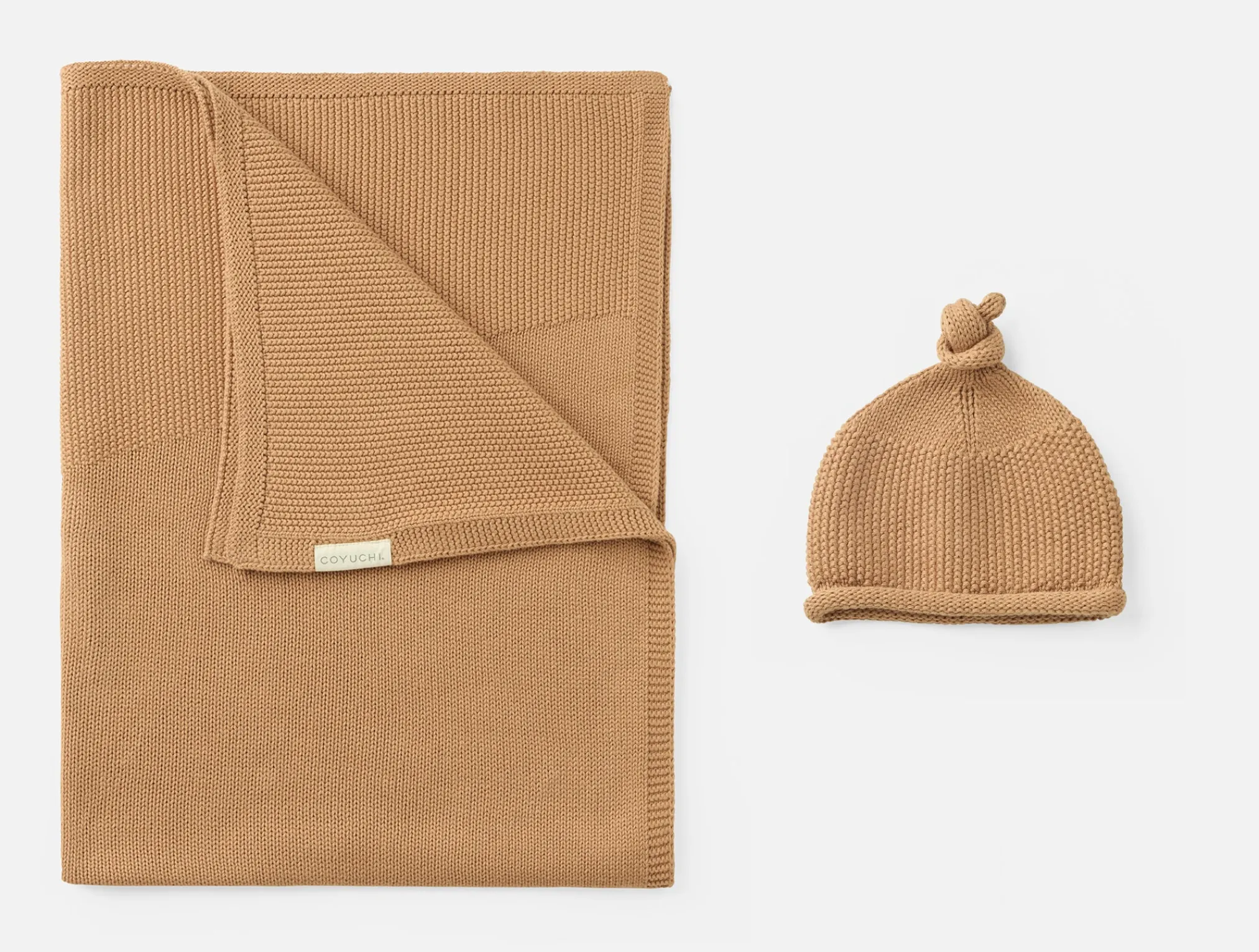 Coyuchi Arroyo Organic Knit Baby Gift Set< Baby|Baby Bedding