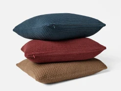 Coyuchi Avalon Organic Knit Decorative Pillow Cover< Decorative Pillows