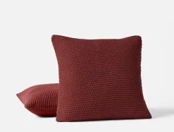 Coyuchi Avalon Organic Knit Decorative Pillow Cover< Decorative Pillows