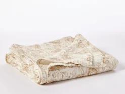Coyuchi Balboa Organic Matelasse Print Throw< Throws