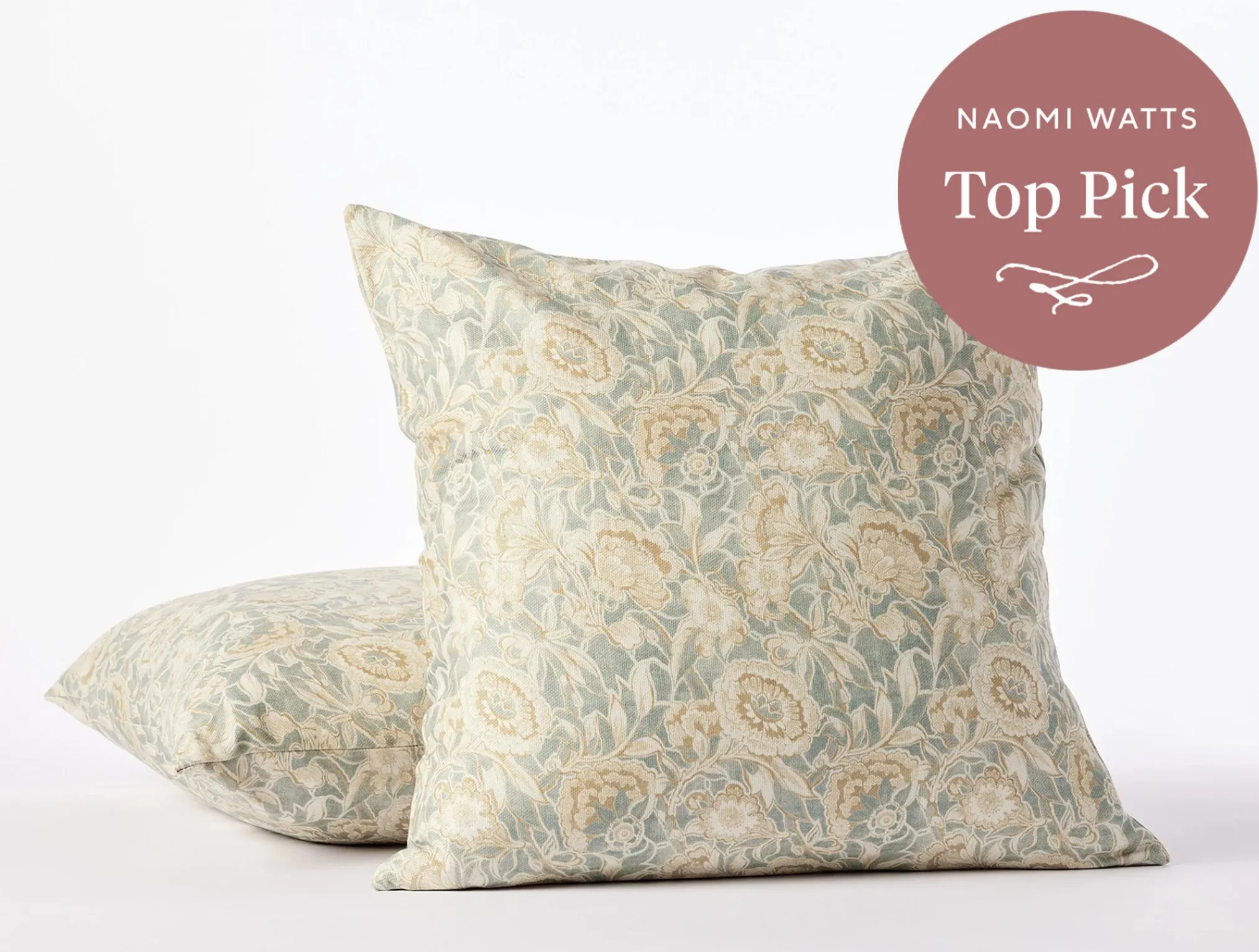 Coyuchi Balboa Organic Print Decorative Pillow Cover< Decorative Pillows