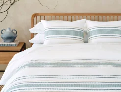Coyuchi Cabrillo Organic Duvet Set< Duvet Covers + Sets