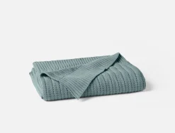 Coyuchi Casa Loma Organic Knit Throw< Throws