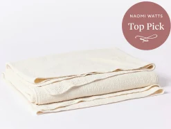 Coyuchi Cascade Organic Matelasse Blanket< Bed Blankets