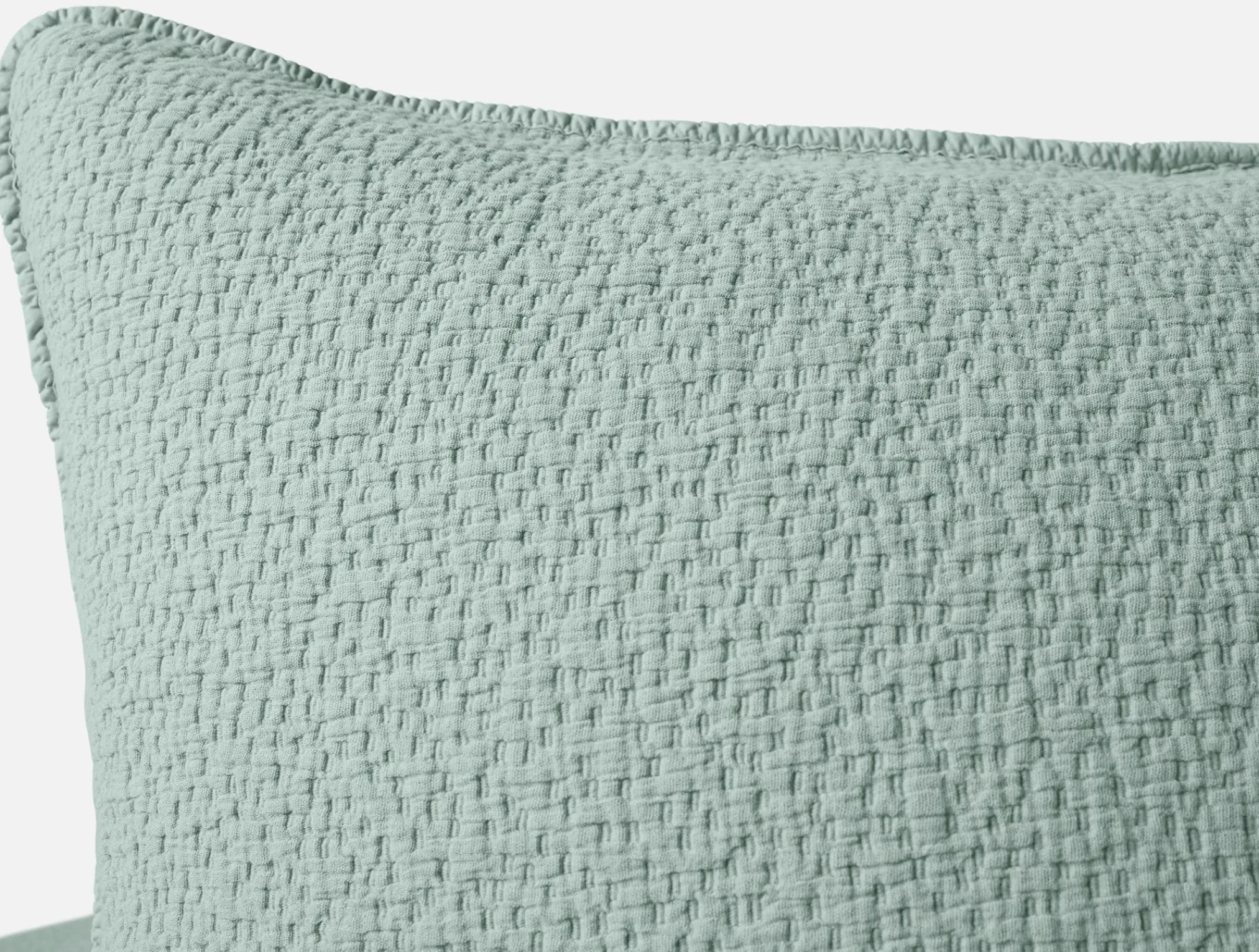 Coyuchi Cascade Organic Matelasse Sham< Pillow Shams