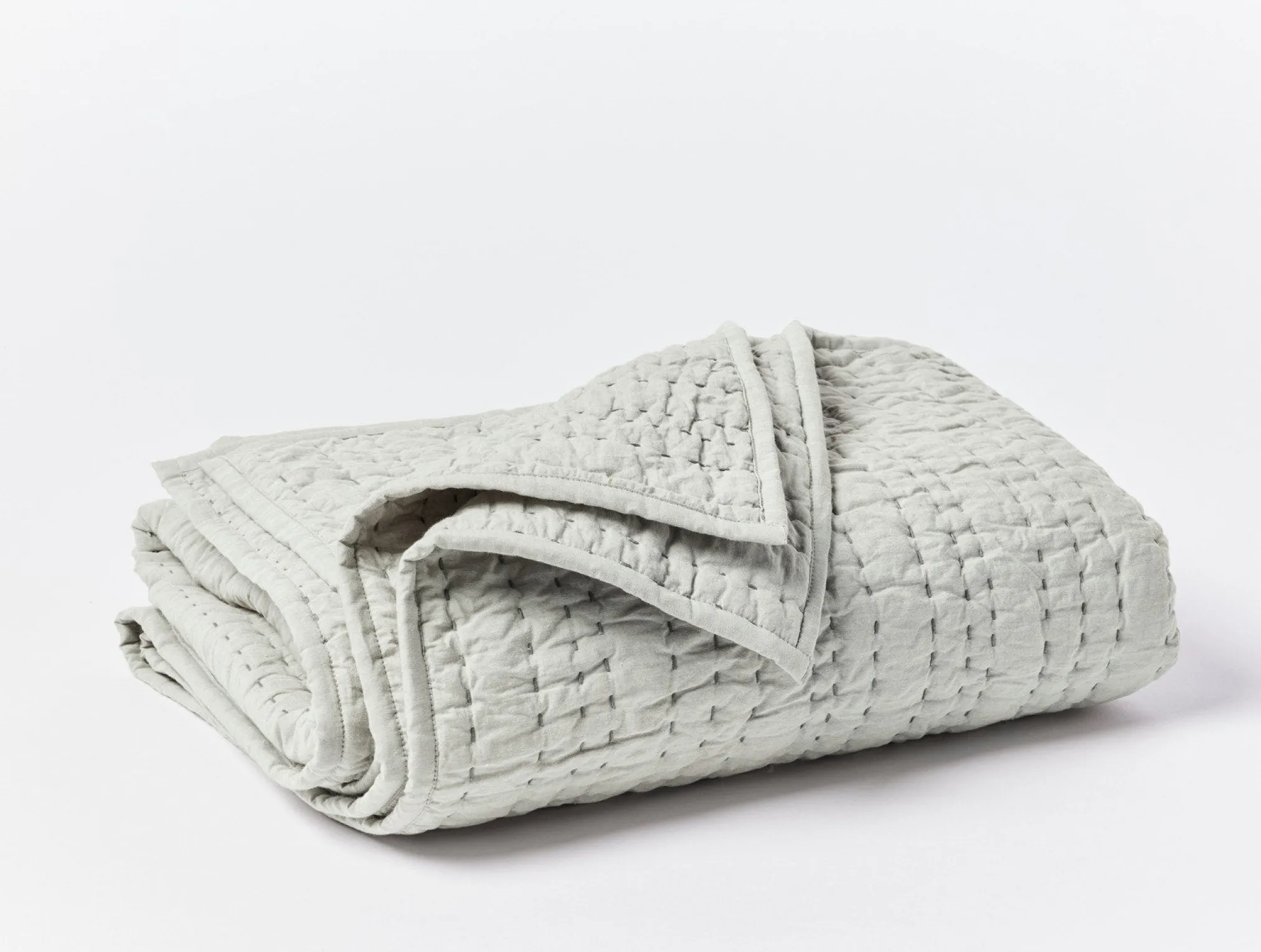 Coyuchi Channel Handstitched Organic Throw< Throws