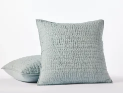 Coyuchi Channel Handstitched Organic Sham< Pillow Shams