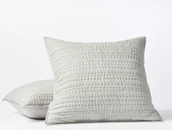 Coyuchi Channel Handstitched Organic Sham< Pillow Shams