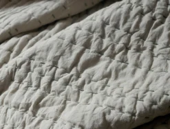 Coyuchi Channel Handstitched Organic Sham< Pillow Shams