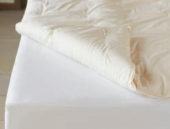 Coyuchi Climate Beneficial™ Wool Mattress Topper< Mattress Pads + Toppers|Mattress Pads + Toppers
