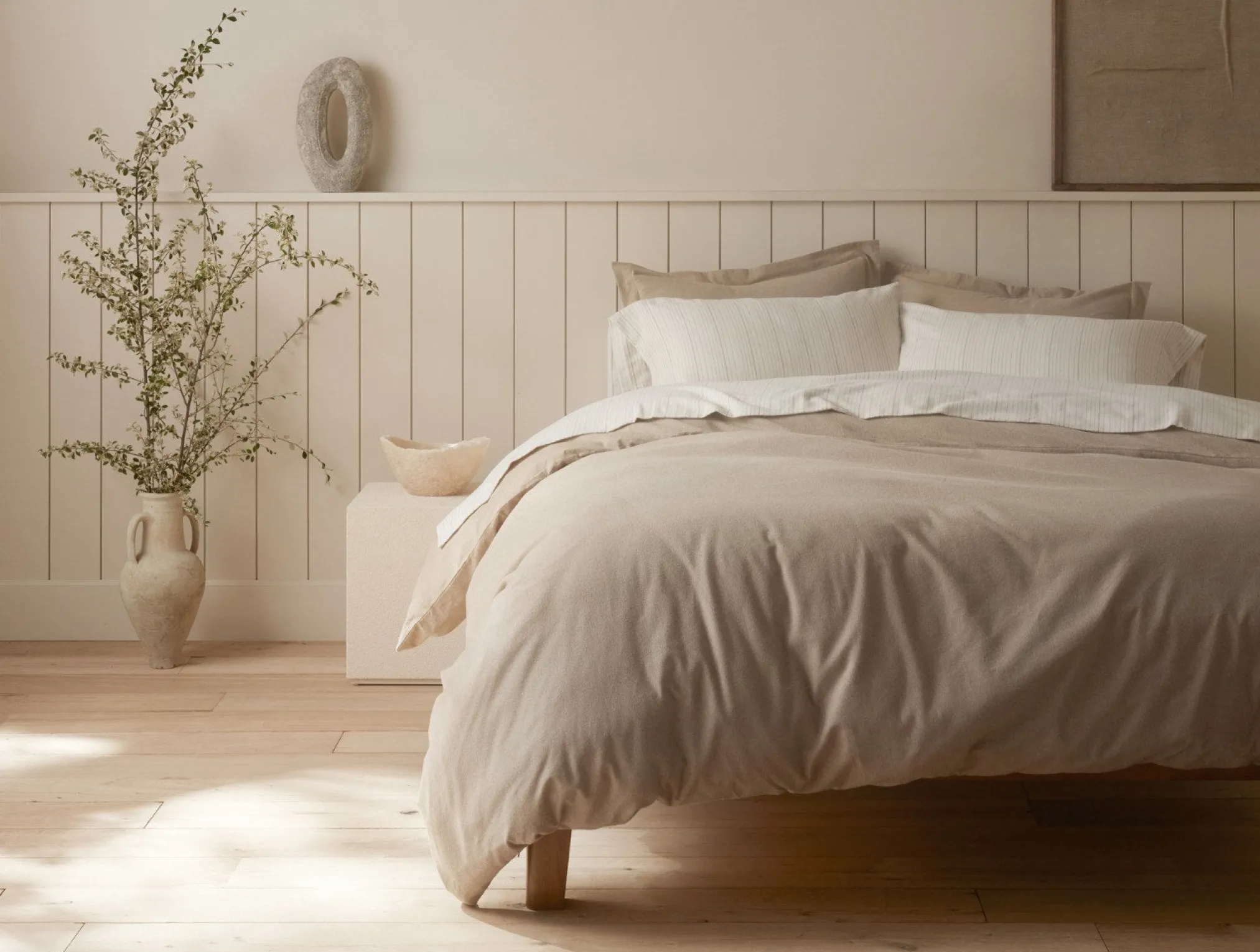 Coyuchi Cloud Brushed™ Organic Flannel Sheet Set< Flannel|Sheet Sets