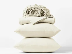 Coyuchi Cloud Brushed™ Organic Flannel Sheet Set< Flannel|Sheet Sets
