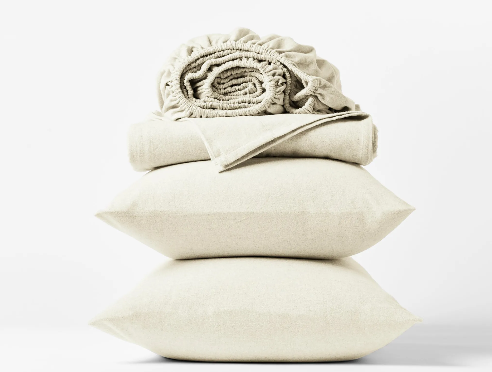 Coyuchi Cloud Brushed™ Organic Flannel Sheet Set< Flannel|Sheet Sets