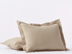Coyuchi Cloud Brushed™ Organic Flannel Sham< Pillow Shams