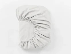 Coyuchi Cloud Brushed™ Organic Flannel Fitted Sheet< Fitted Sheets|Fitted Sheets