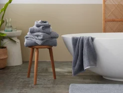 Coyuchi Cloud Loom™ Organic Bath Mat< Bath Rugs