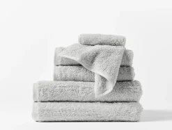 Coyuchi Cloud Loom™ Organic Complete Bath Bundle< Bath Towels
