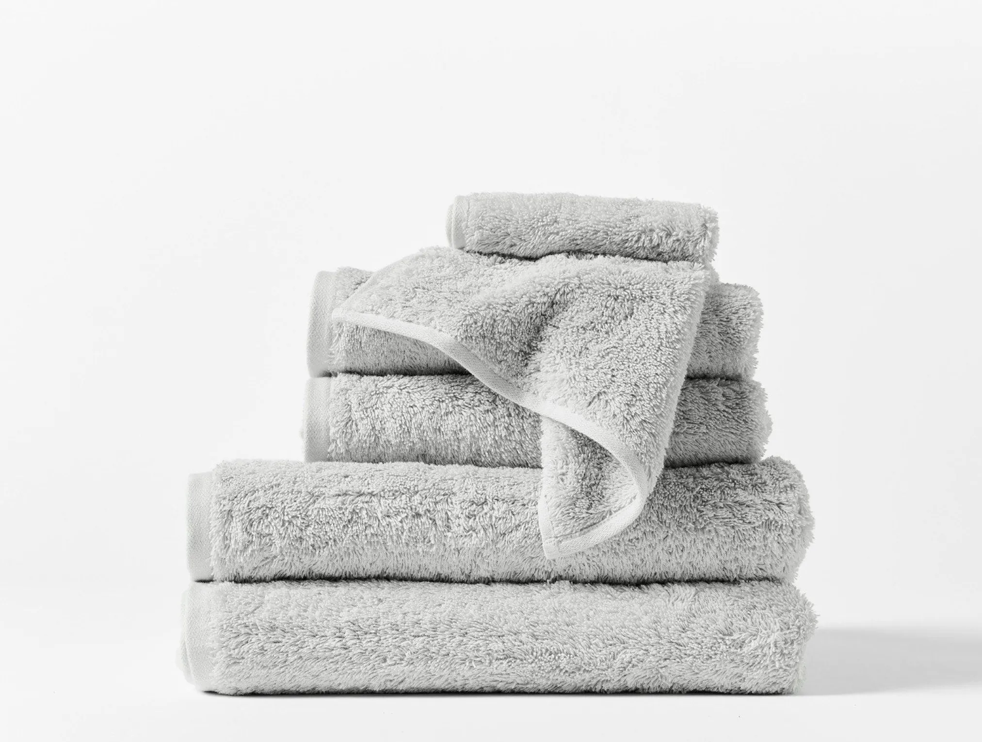 Coyuchi Cloud Loom™ Organic Complete Bath Bundle< Bath Towels