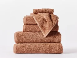 Coyuchi Cloud Loom™ Organic Towels - Set of 6< Bath Towels