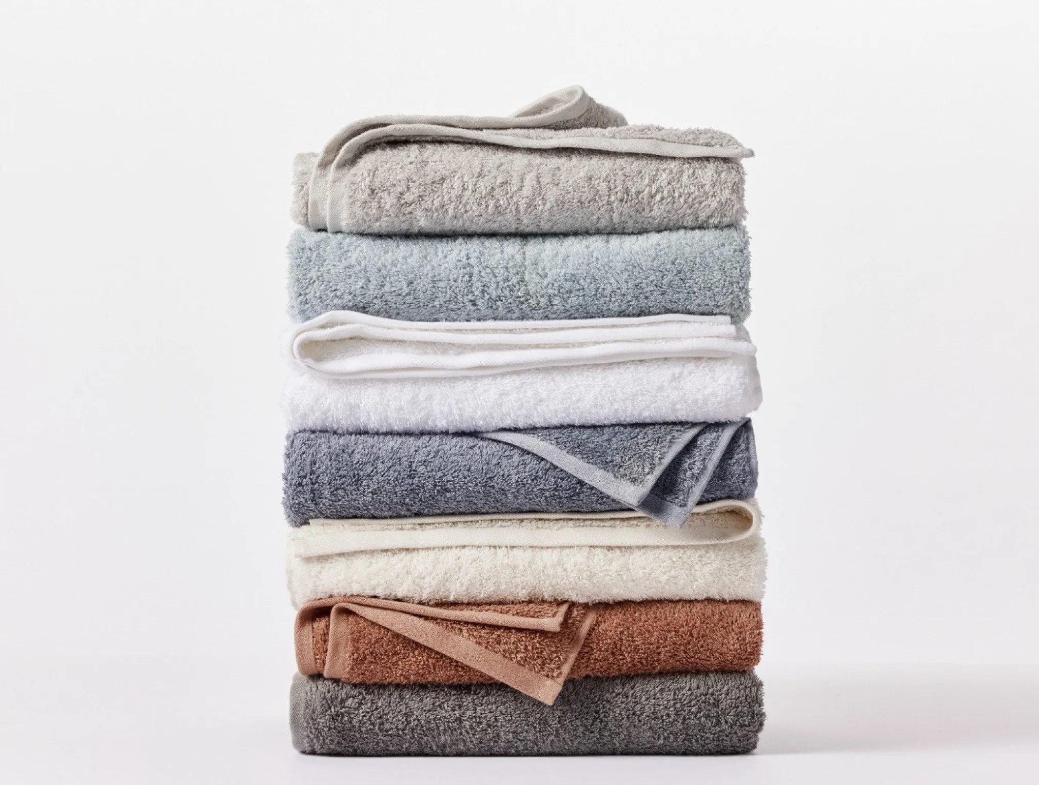 Coyuchi Cloud Loom™ Organic Towels< Bath Towels