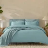 Coyuchi Cloud Soft Organic Sateen Duvet Set< Duvet Covers + Sets