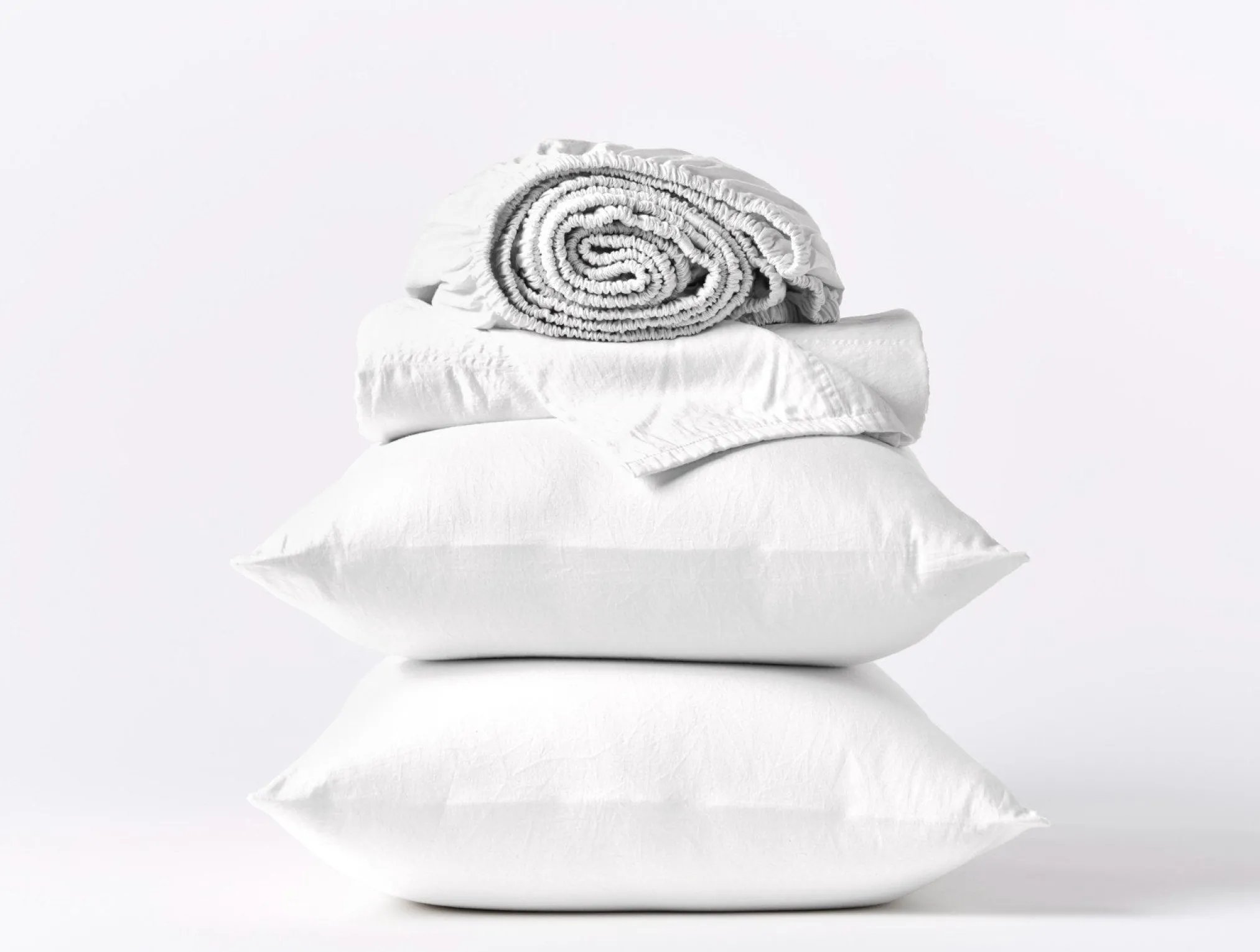 Coyuchi Cloud Soft Organic Sateen Deluxe Bed Bundle< Sateen