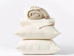 Coyuchi Cloud Soft Organic Sateen Deluxe Bed Bundle< Sateen