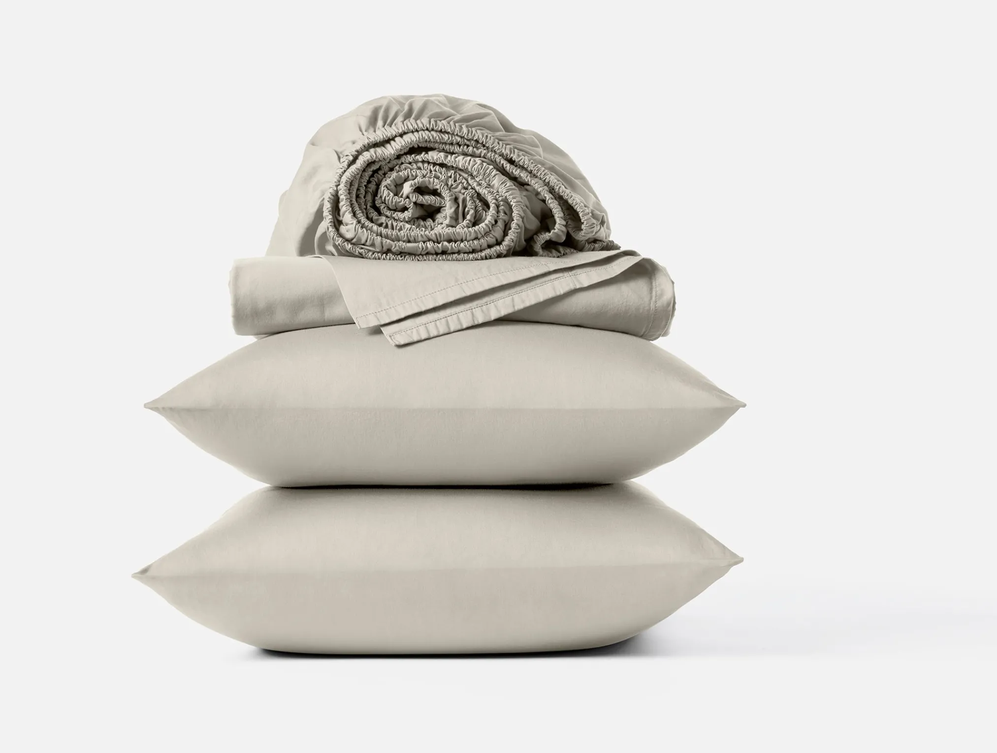 Coyuchi Cloud Soft Organic Sateen Deluxe Bed Bundle< Sateen