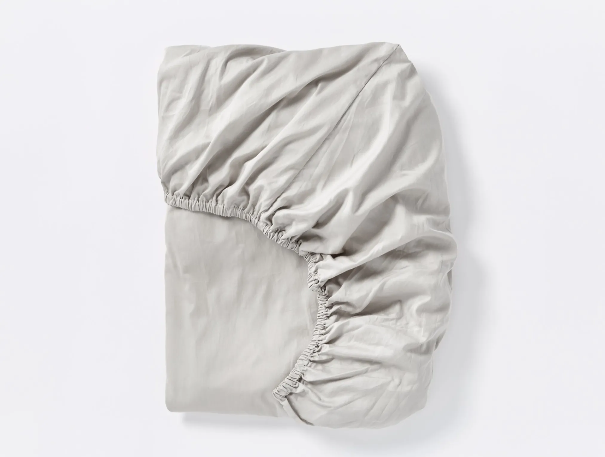 Coyuchi Cloud Soft Organic Sateen Fitted Sheet< Fitted Sheets|Fitted Sheets