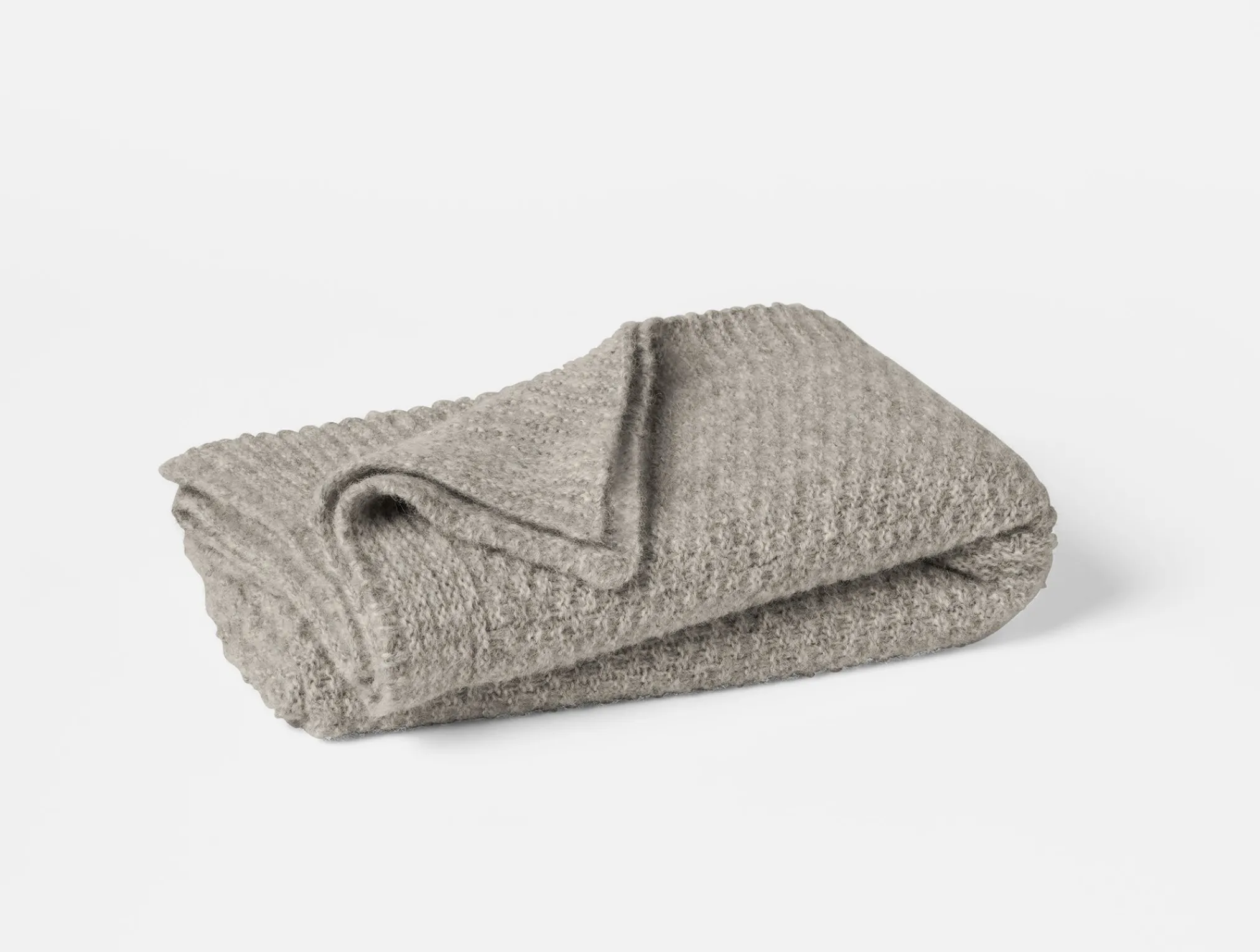 Coyuchi Cordillera Alpaca Cotton Knit Throw< Throws