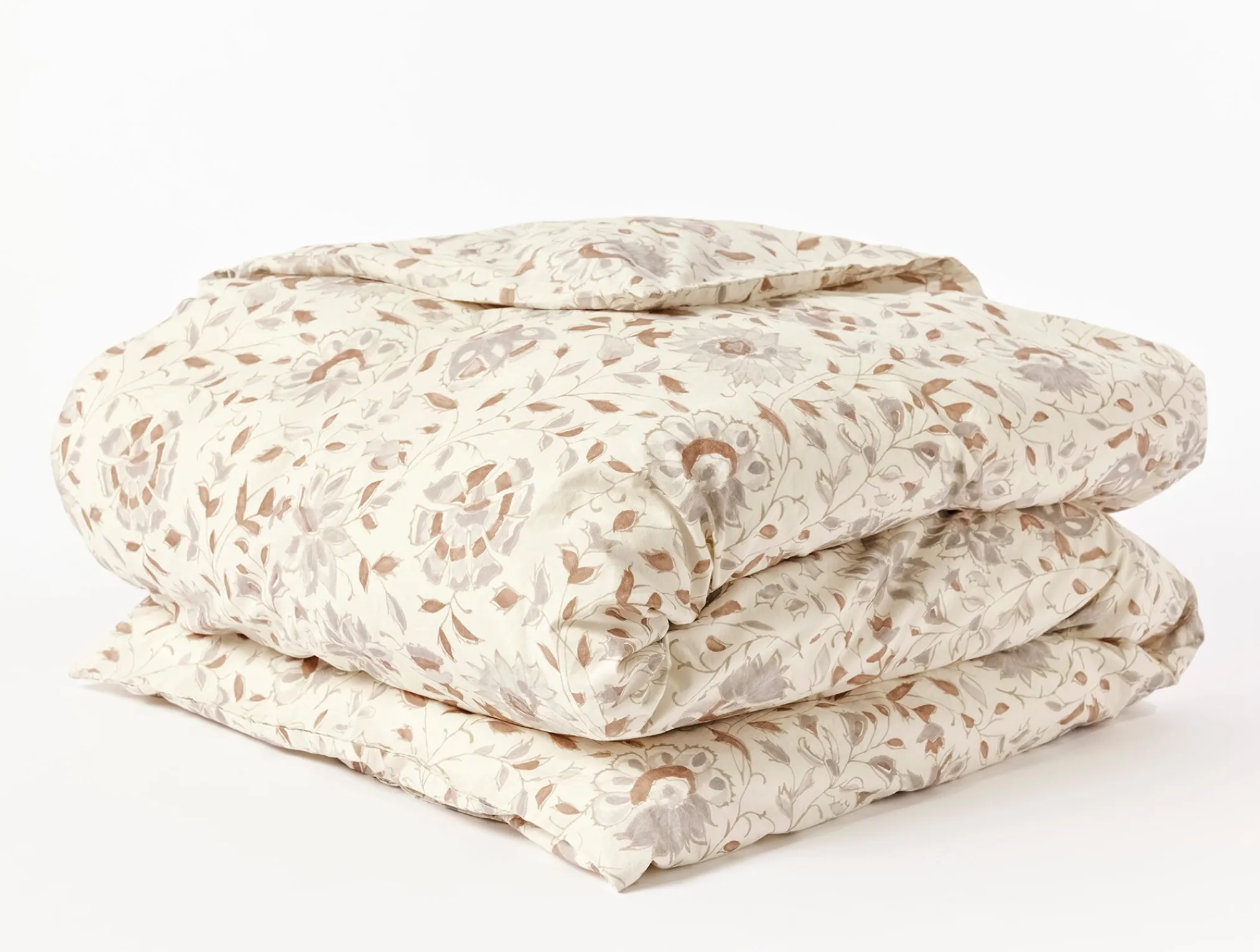 Coyuchi + Rejuvenation Flora Organic Print Duvet Cover< Duvet Covers + Sets