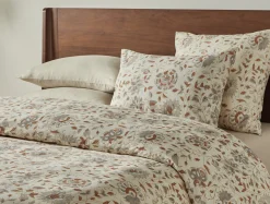 Coyuchi + Rejuvenation Flora Organic Print Duvet Cover< Duvet Covers + Sets