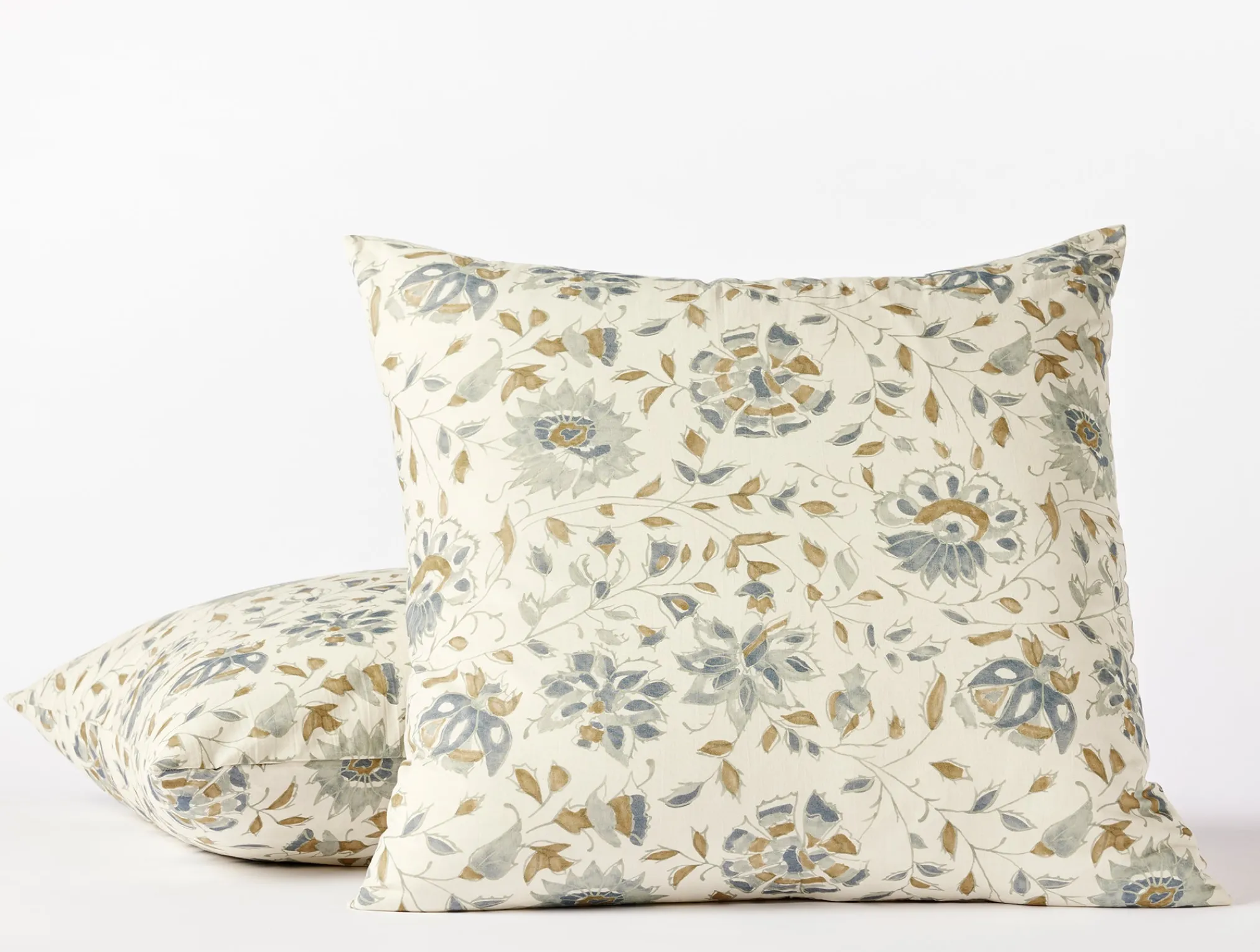 Coyuchi + Rejuvenation Flora Organic Print Sham< Pillow Shams