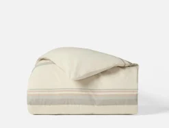 Coyuchi Crestridge Organic Duvet Cover< Duvet Covers + Sets