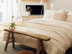 Coyuchi Diamond-Stitched Organic Cotton Comforter< Quilts + Comforters|Quilts + Comforters