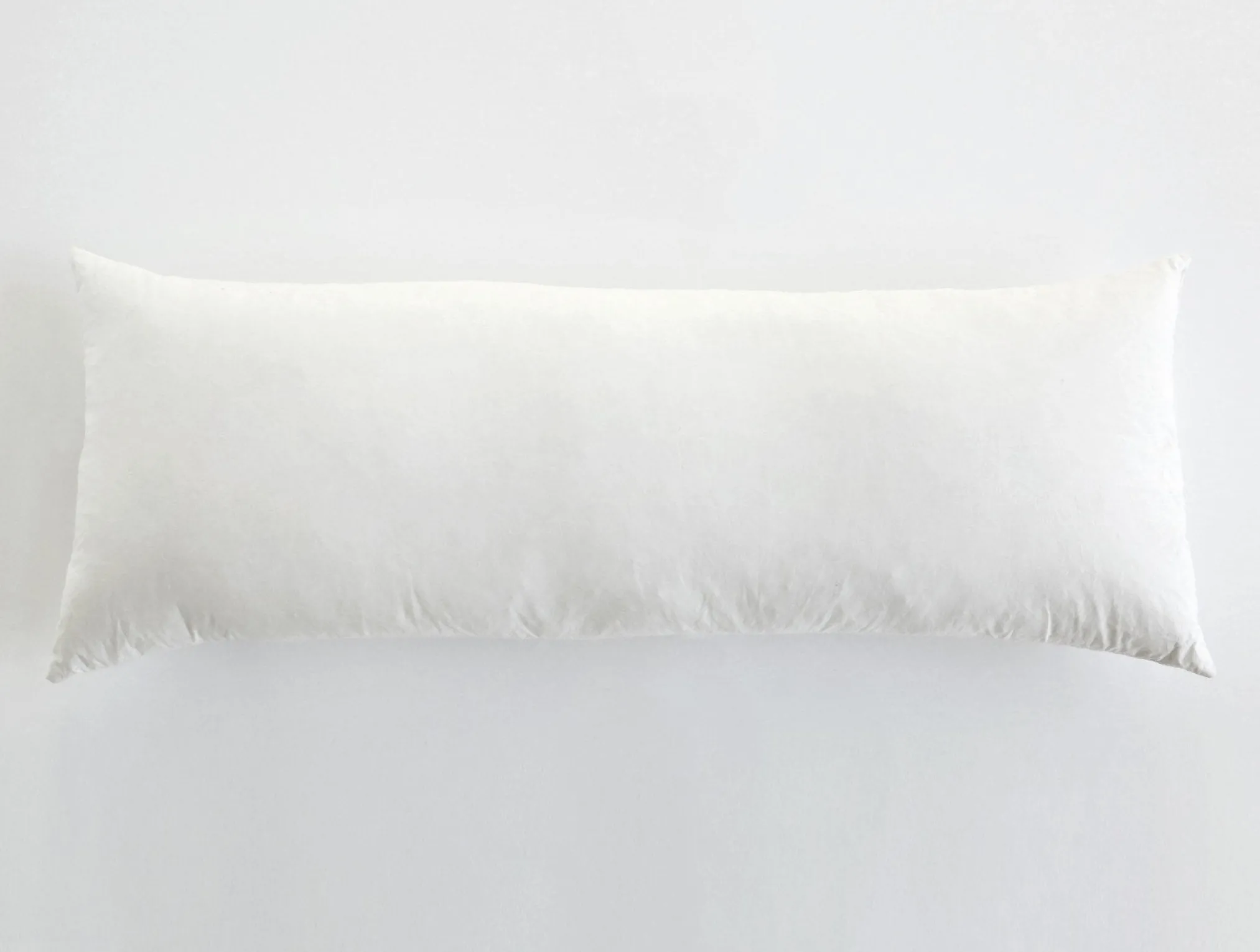 Coyuchi Down Feather Lumbar Pillow Insert< Pillow Inserts|Pillow Inserts