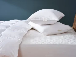 Coyuchi Down Pillow + Washable Wool Protectors Bundle< Bed Essential Bundles