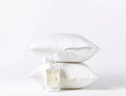 Coyuchi Down Pillows + Organic Protectors Bundle< Bed Essential Bundles