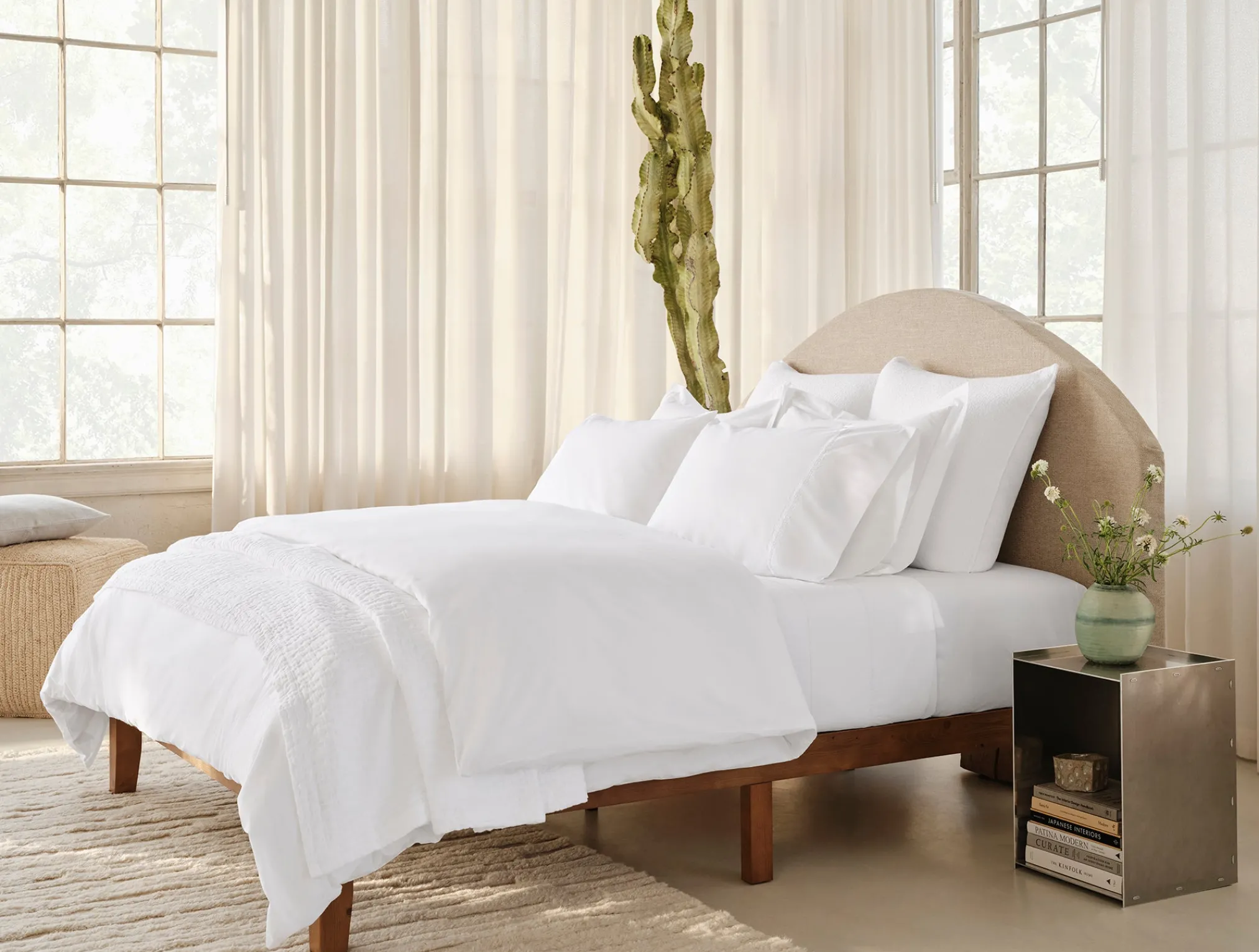 Coyuchi Floret Embroidered Organic Percale Sheet Set< Sheet Sets|Sheet Sets