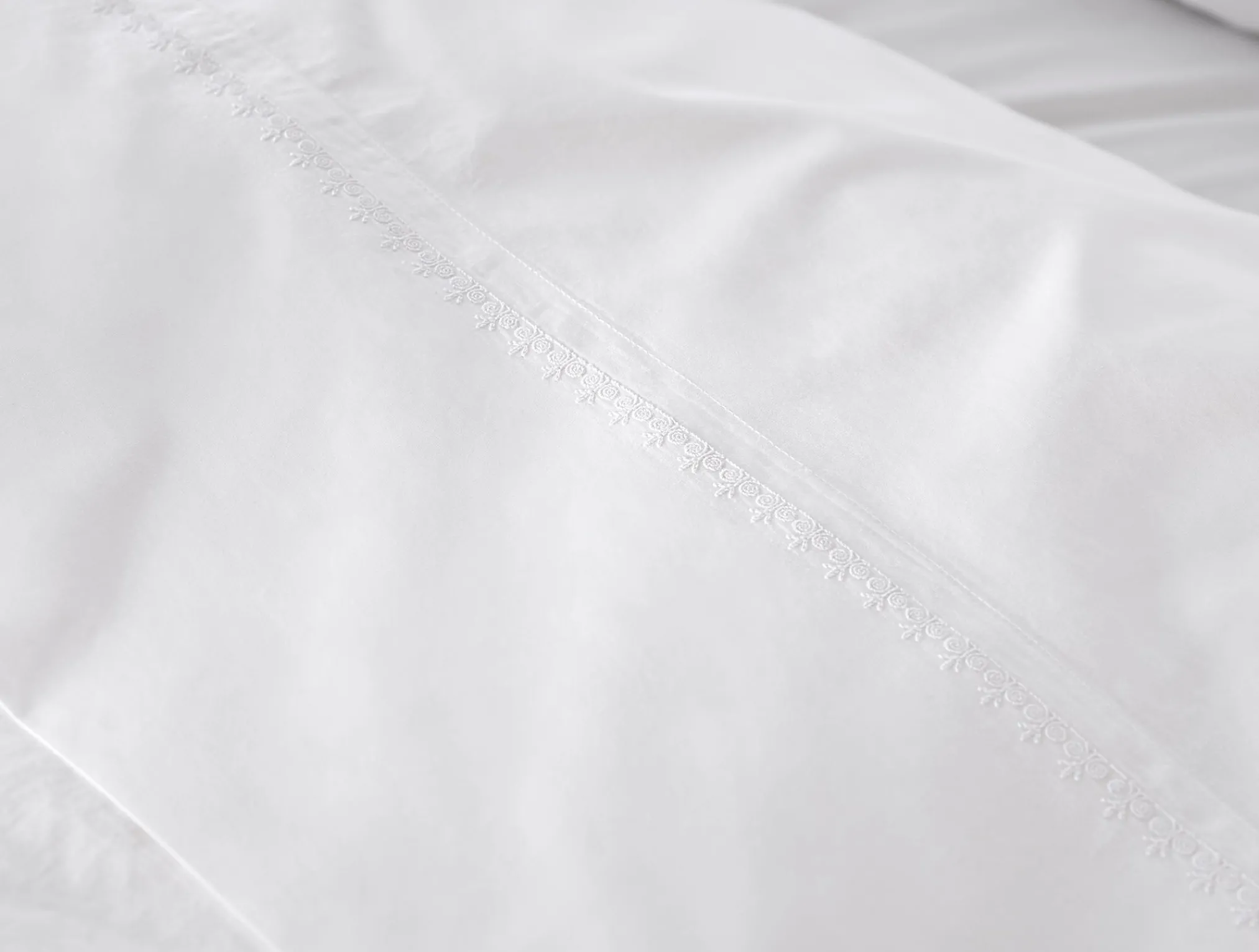 Coyuchi Floret Embroidered Organic Percale Sheet Set< Sheet Sets|Sheet Sets