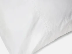 Coyuchi Floret Embroidered Organic Percale Pillowcases< Pillowcases|Pillowcases